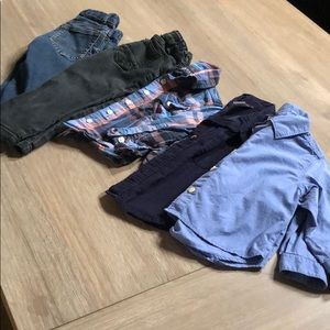 Bundle of size 2 boys clothes.